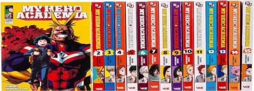 دو مانگا "My Hero Academia" و "Dragon Ball Super" و دو جلد از مانگای "Jujutsu Kaisen"در فهرست پرفروش‌ترین مانگا NYT قرار گرفتند